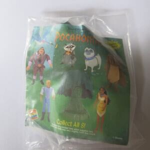 Vintage Disney Pocahontas Ratcliffe Toy Burger King Kids Meal Toy *NEW* 1990's